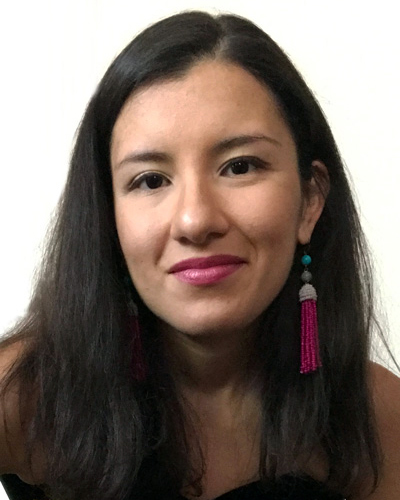Martha Samaniego Calderón, portrait, head and shoulders