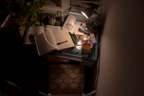 Gif of study space.