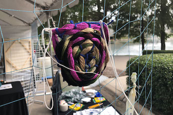 Hangin yarn project